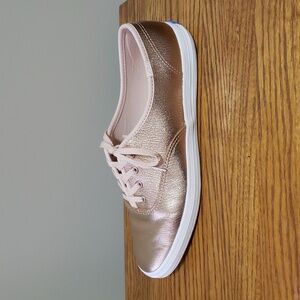 Like New Keds Womens Champion Leather Luxe Blush Leather 9M Sneakers
